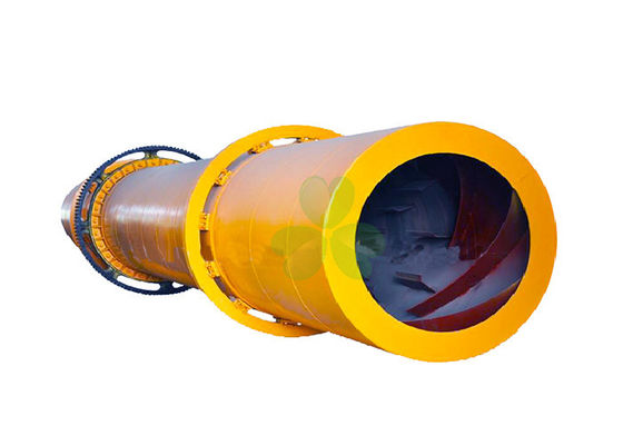 Porcellana Essiccatore rotatorio di colore della piccola del tamburo essiccatore della macchina biomassa rotatoria gialla di alta efficienza fornitore